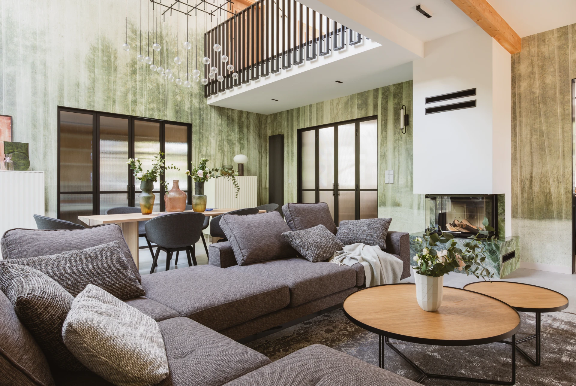 Harmonia z naturą – dom pod Warszawą projektu iHome Studio