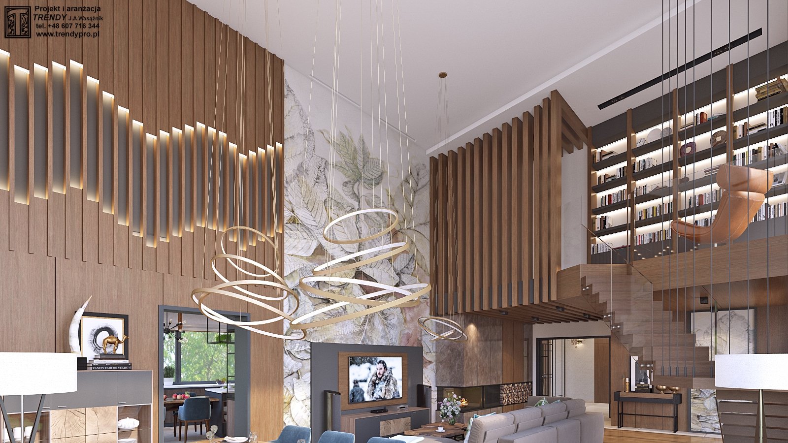 Projekt i aranżacja TRENDY