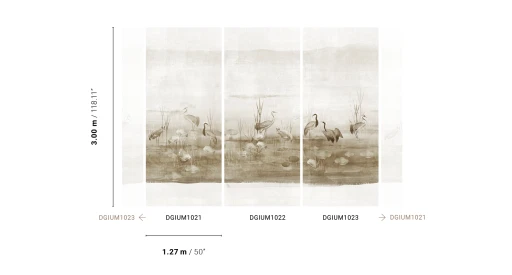 Khroma Wall Designs I Waterside Sand DGIUM1023