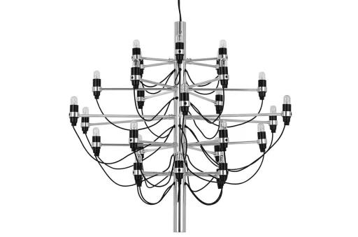 Lampa wisząca GINO 85 nikiel - stal węglowa