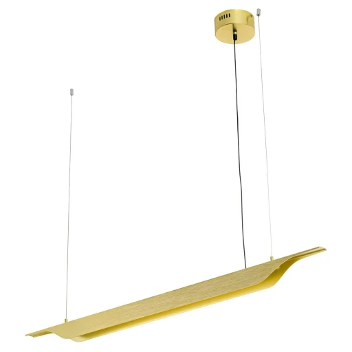 Lampa wisząca VERTIGO złota - LED, aluminium