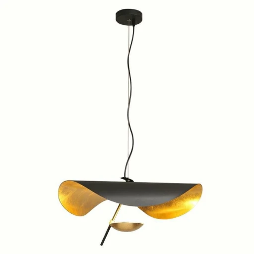 Lampa wisząca STING RAY 60 czarno-złota - metal