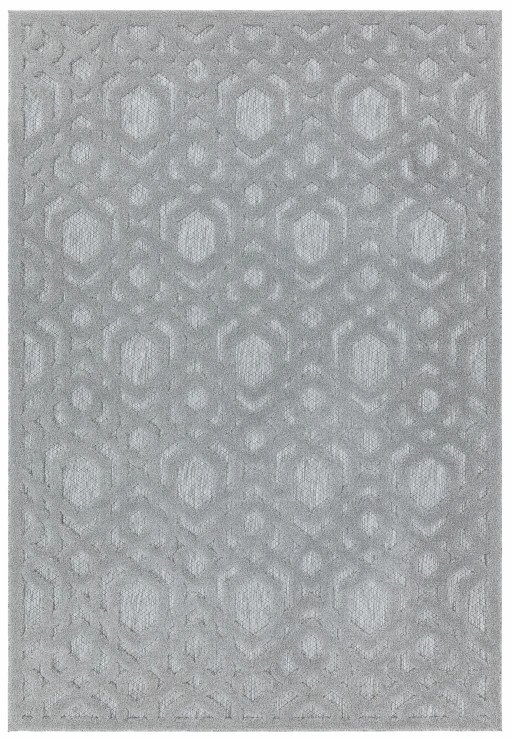 Asiatic Salta SA03 Silver Geometric