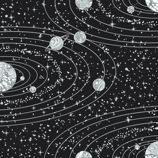 Boras Tapeter Graphic World Orbit 8802