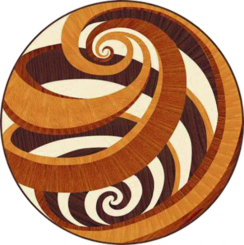  Podłoga drewniana Nobifloor Design Planet medalion 